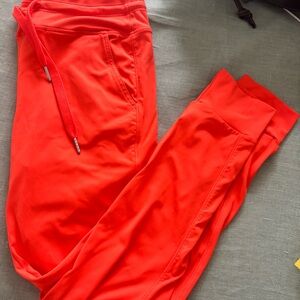 NWOT Orange Halara SoftlyZero Leggings
